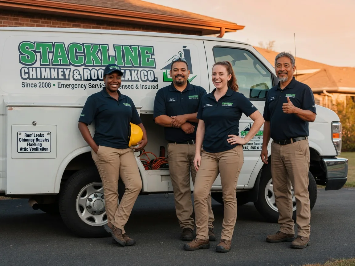 Chimney flashing repair company in New Braunfels, TX